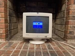 Compaq Mv540 Vintage Crt Desktop Monitor White Display Vga Mpn C01067u. Fixed Price $74.90.