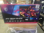Msi Mpg 321urx Qd-oled 32" Uhd 240hz/0.03ms Hdr 400 Gaming Monitor. Fixed Price $599.99.
