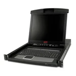 Apc Ap5808 17 Rack Lcd Console With Integrated 8 Port Analog Kvm Switch. Fixed Price $925.00.