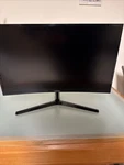 Samsung Cf39 Series 27" Fhd 1080p Curved Computer Monitor Lc27f398fwnxza, Black. Fixed Price $50.00.
