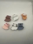 6 Kawaii Monitor Pets W/ Stick Pads Cute Animal Screen Sitters Desk Decor. Fixed Price $10.39.