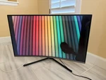 Samsung Viewfinity U32r59c 4k 32 Inch 16:9 Curved Uhd Monitor - Dark Blue Gray. Fixed Price $60.00.