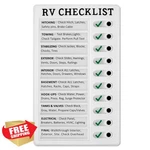 Zonon Rv Checklist Board Memo Slider Portable Planner. Fixed Price $20.00.
