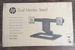 Hp Adjustable Dual 24" Monitor Stand Aw664aa#aba Brand New. Fixed Price $49.97.