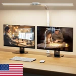 Sibrille Led Desk Lamp, Eye-caring, Dual Head, Clamp, Dimmable, Sib-dl99. Fixed Price $61.15.