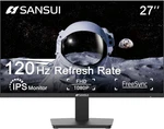 Sansui 27-inch Ips Monitor 120hz Full Hd 1920x1080 Hdmi And Displayport Vesa. Fixed Price $143.00.
