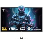 Ktc 27" 2k Qhd 200hz Ips Hdr 400 Gaming Monitor, Up To 210hz, Dual 2w Speakers. Fixed Price $219.99.