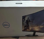 Dell S Series 32" Curved Computer Monitor Jk6jm73 Black Mpn Svc Tag. Fixed Price $400.00.