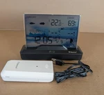Geevon Color Weather Station Indoor Outdoor Thermometer. Fixed Price $17.99.