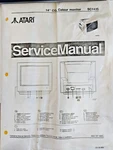 14" Pga Colour Monitor Service Manual; Atari St Manual Only (sc1435). Fixed Price $29.85.