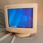 Vintage Hp D2837 17" Crt Vga Computer Monitor. Fixed Price $150.00.