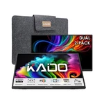 Kado Dual Portable Monitor Setup - 2-pack 15.6" 1080p Ips Triple Exte.... Fixed Price $160.53.