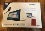 Aoc I1659fwux 15.6" Usb-powered Full-hd Ips Monitor. Fixed Price $58.00.
