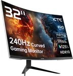 32 Inch 240hz Curved Gaming Monitor 1500r 1080p 125% Srgb 1ms, Freesync/g-sync H. Fixed Price $308.99.