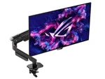 Asus 90la00q0b011b0 Rog Monitor Arm Black 39in Max. Fixed Price $287.98.