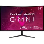 Viewsonic Omni Vx3218c-2k 32 Inch Curved 1ms 1440p 165hz Gaming Monitor With Fre. Fixed Price $234.75.