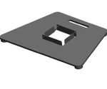 Elo Wallaby Self Service Floor Stand Base Only E797162. Fixed Price $81.01.