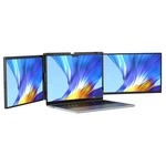 Uperfect 14" 2k Dual Portable Monitor Triple Screen 60hz Gaming Computer Display. Fixed Price $187.99.