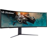 Lg Ultragear 49gr85dc-b 49" Dqhd Va Led Curved Gaming Monitor. Fixed Price $996.00.