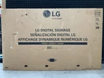 New Lg 86" Commercial Signage Display 4k 86uh5f-h Open Box. Fixed Price $2399.99.