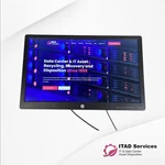Hp P240va 24" 1920x1080 Led Monitor B Grade - No Stand Tested. Fixed Price $29.95.