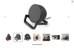 Belkin Studio 10w Wireless Charging Stand For Apple & Samsung - Black. Fixed Price $40.00.