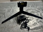 Oem Stand To Monitor Lg Model 24gq40w-b And Power Cord. Fixed Price $49.99.