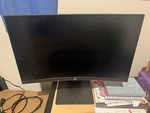 Hp X24c 23.6" Fhd Va Lcd Curved Gaming Monitor. Fixed Price $60.00.