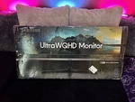 Samsung Odyssey 34" Ultra Wqhd 75hz Refresh Rate Great Coding & Editing Monitor. Fixed Price $225.00.