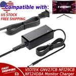 Ac Adapter For Viotek Gnv27cb Nfi29cb Nfi24dba Nbv24cb2 Monitor Power Charger Us. Fixed Price $16.99.
