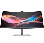 Hp 734pm 34" Class Webcam Uw-qhd Curved Screen Led Monitor - 21:9. Fixed Price $750.00.