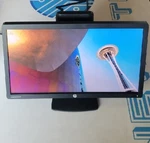 Hp Elitedisplay E201 20" Desktop Widescreen Led Backlit Monitor W/ Stand & Cords. Fixed Price $24.95.