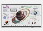 Brand New Boxed Samsung Flip 75" Led Lcd Digital Interactive Whiteboard Tv Wm75b. Fixed Price $2950.00.