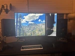 Samsung Lu32r590cwnxza 31.5 Inches 16:9 Curved Uhd Monitor - Dark Blue Gray. Fixed Price $70.00.