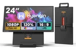 70% New - Hyangin D1 24" Portable Monitor Dual Second Screen Extender For Laptop. Fixed Price $119.99.