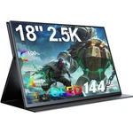 Eviciv 2k 144hz Portable Monitor 18" 2560*1600 Usb C Hdmi For Ps Gaming Freesync. Fixed Price $99.99.