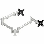 Atdec Dynamic Dual Monitor Desk Mount Arm Silver Awms2d13fs. Fixed Price $411.55.