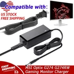 Ac Adapter For Msi Optix G274 G274rw Mag240vc G244f Gaming Monitor Charger Power. Fixed Price $16.99.
