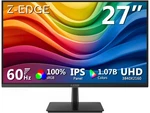 Z-edge 27" Ultra Hd 3840x2160 100% Srgb 60hz 5ms Ips 4k Monitor, Hdmi X2, Dp X2. Fixed Price $199.99.