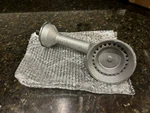 Cast Iron Propane Burner Head With Brass Fitting Orifice Sh-10 Cookamp 4 Cup. Fixed Price $39.99.
