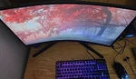 Samsung Odyssey G5 27-inch Curved Monitor. Fixed Price $200.00.