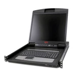 Apc Ap5719 - 19" Rack Lcd Console 1u Rack-mountable Keyboard Mouse & Display. Fixed Price $1264.44.