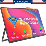 Eviciv 15.6'' Wireless 100%s Rgb Portable Monitor Usb C Hdmi Screen For Pc Ps5 B. Fixed Price $98.99.