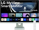 Lg 27sr50f-g Myview Smart Monitor 27-inch Fhd (1920x1080) Ips Display, Green. Fixed Price $117.00.