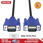 Vga Cable For Dell Optiplex Computer Power Pc Lcd Blue Display Projector. Fixed Price $9.95.