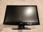 Acer H233h Monitor 24" Lcd, Good Condition. Fixed Price $25.00.