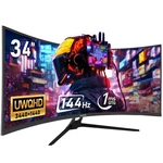 Gawfolk 34 Inch Ultrawide Curved 144hz Gaming Computer Monitor 1500r Pc Scree.... Fixed Price $265.19.