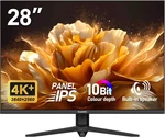 Gawfolk 28 Inch 4k Monitor Ips 60hz, Uhd(3840x2560p) Pc Screen Built-in Speakers. Fixed Price $205.28.