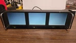 Mitsutech Mts-9356 Triple Lcd 5.5" Monitors. Fixed Price $59.99.