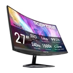 Sceptre 27inch Curved Gaming Monitor, Fhd 1080p, 240hz, 1500r, Displayport & .... Fixed Price $177.19.